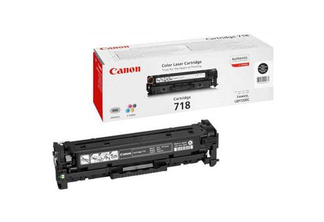 Картридж Canon LBP7200/MF8330/8350 (O) 718, 2662B002, BK, 3,5K