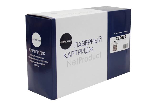 Картридж NetProduct (N-CE262A) для HP CLJ CP4025/4525,  Y, 11K