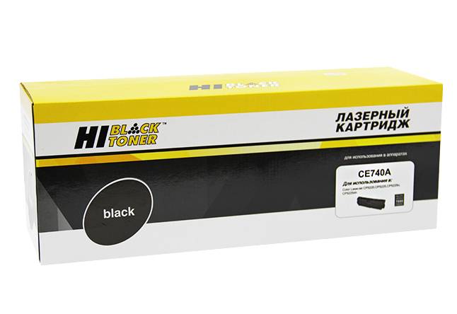 Картридж Hi-Black (HB-CE740A) для HP CLJ CP5220/5225/5225n/5225dn,  Bk, 7K