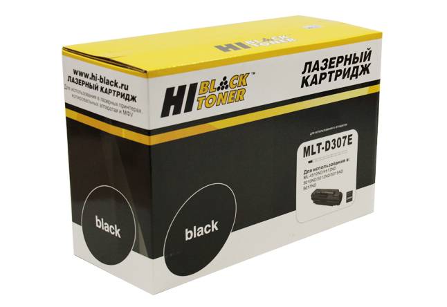 Тонер-картридж Hi-Black (HB-MLT-D307E) для Samsung ML-4510ND/5010ND/5015ND, 20K