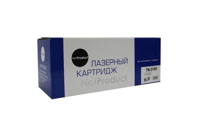 Тонер-картридж NetProduct (N-TK-3190) для Kyocera-Mita P3055dn/P3060dn, 25K (Б/Ч)