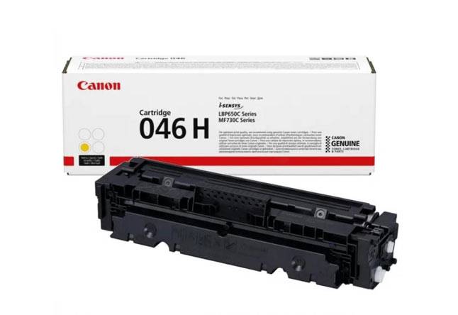 Тонер-картридж 046H Y Canon i-SENSYS LBP650, MF730, 5К (О) желтый 1251C002