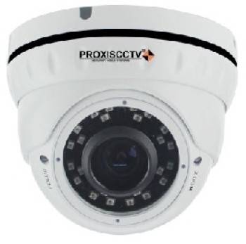 PX-IP-DNT-V40-P-A купольная уличная IP видеокамера, 4.0Мп, f=2.8-12мм, POE, SD+аудио