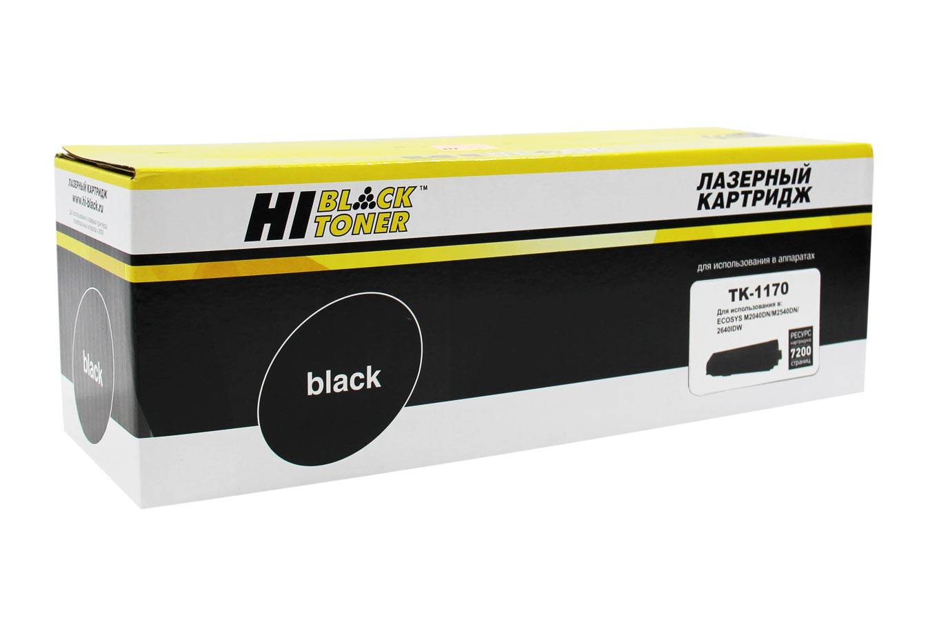 Тонер-картридж Hi-Black (HB-TK-1170) для Kyocera-Mita M2040dn/M2540dn, 7,2K