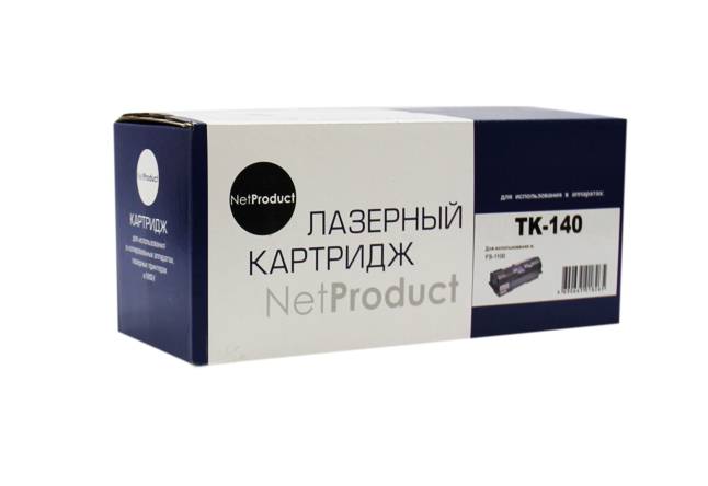 Тонер-картридж NetProduct (N-TK-140) для Kyocera-Mita FS-1100, 4K