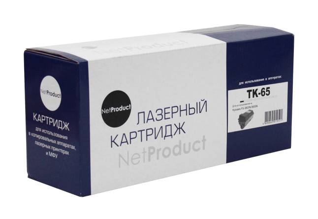 Тонер-картридж NetProduct (N-TK-65) для Kyocera-Mita FS-3820N/3830N, 20K