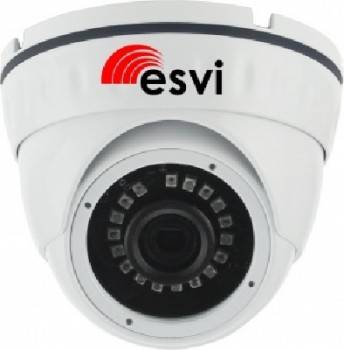 EVC-DN-F21-A купольная уличная IP видеокамера, 2.0Мп*20к/с, f=3.6мм, аудио вх.