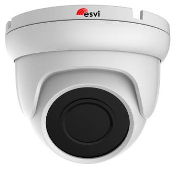 EVC-DB-F21-P/A (3.6) (BV) купольная уличная IP видеокамера, 2.0Мп, f=3.6мм, POE, аудио вход