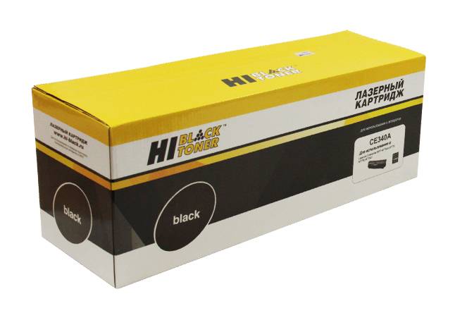 Картридж Hi-Black (HB-CE340A) для HP CLJ Enterprise MFP M775dn/775f/775z, №651A, Bk, 13,5K