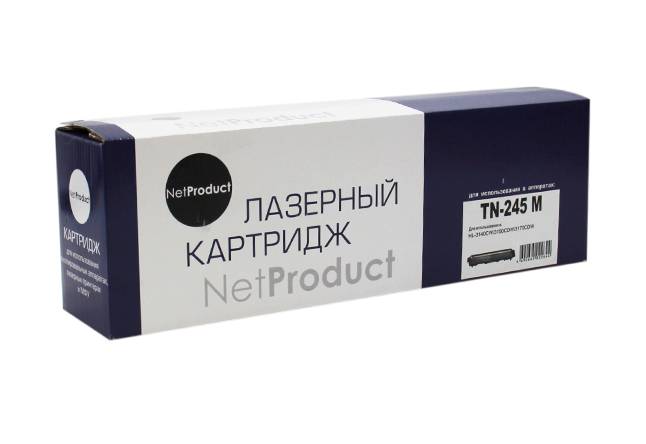 Тонер-картридж NetProduct (N-TN-245M) для Brother HL-3140CW/3150CDW/3170CDW, M, 2,2K