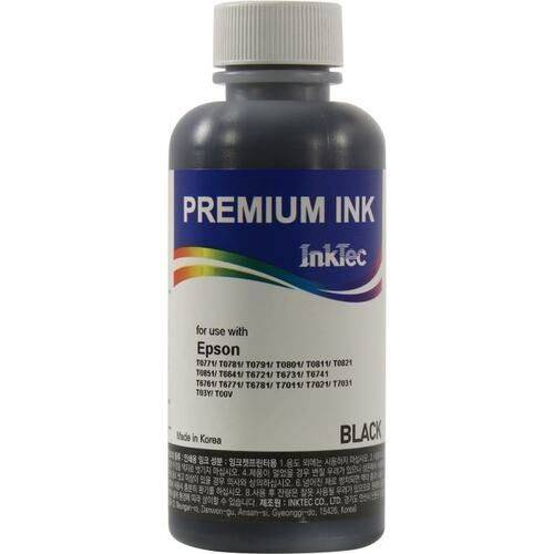 Чернила Epson R270, E0010 (InkTec) T0821, BK, 0,1л (оригинальная фасовка)