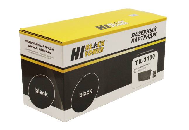 Тонер-картридж Hi-Black (HB-TK-3100) для Kyocera-Mita FS-2100D/2100DN, 12,5K